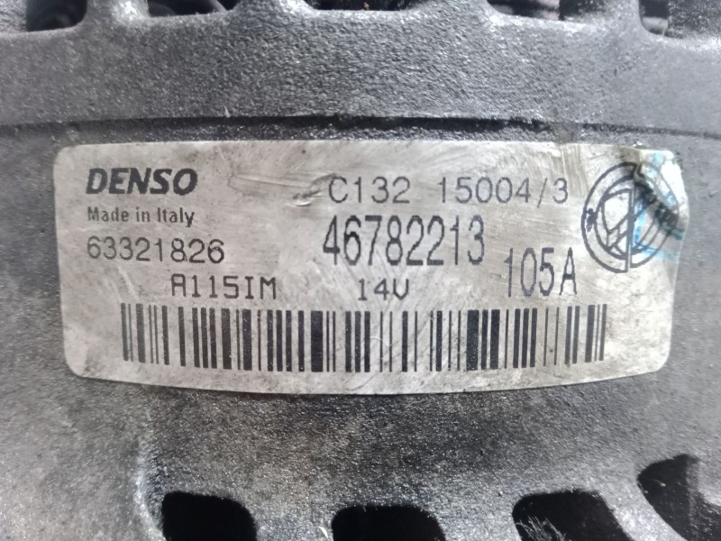 Recambio de alternador para ford fiesta v (jh_, jd_) 1.3 referencia OEM IAM 63321826.46782213  