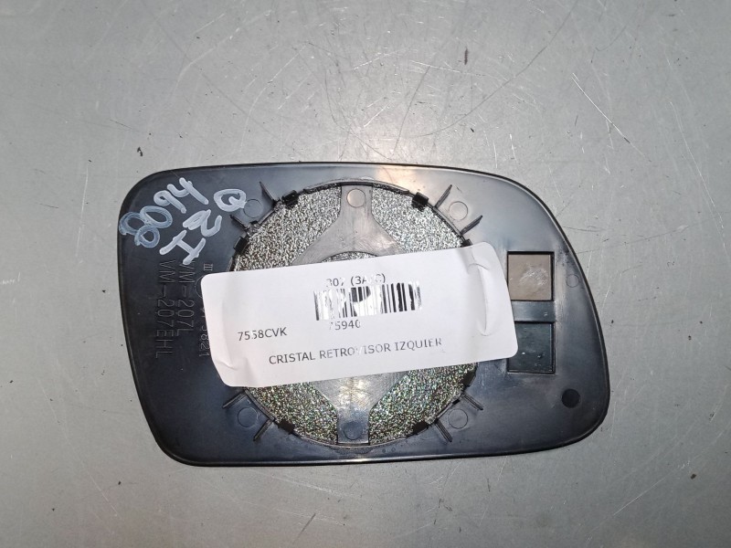 Recambio de cristal retrovisor izquierdo para peugeot 307 (3a/c) 2.0 hdi 90 referencia OEM IAM   