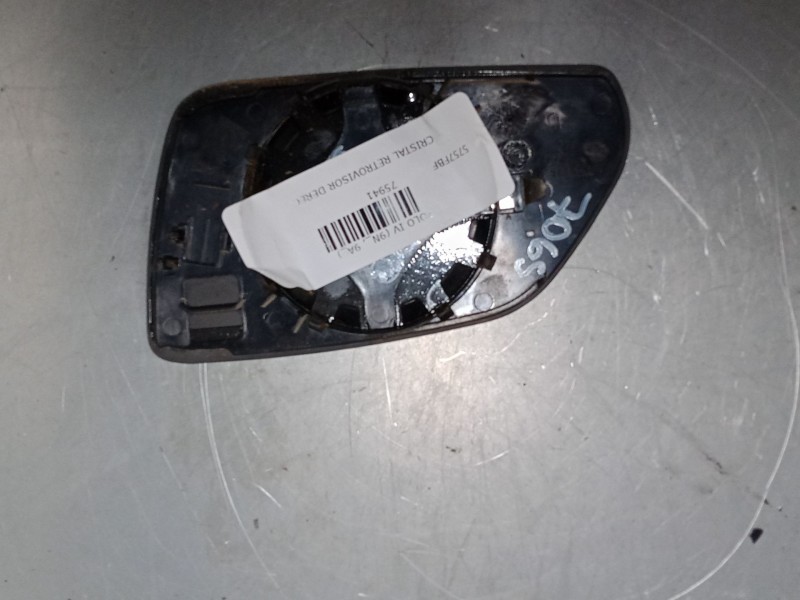 Recambio de cristal retrovisor derecho para volkswagen polo iv (9n_, 9a_) 1.4 16v referencia OEM IAM   