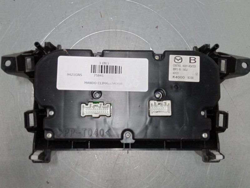 Recambio de mando climatizador para mazda 3 (bl) 1.6 mz-cd (bl14) referencia OEM IAM BBP361190J  