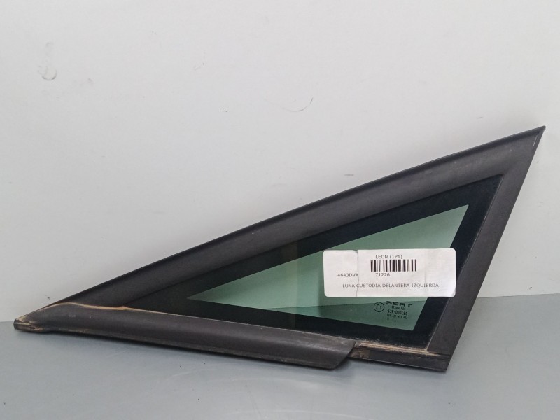 Recambio de luna custodia delantera izquierda para seat leon (1p1) 1.6 referencia OEM IAM 1P0845411  