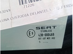 Recambio de luna custodia delantera izquierda para seat leon (1p1) 1.6 referencia OEM IAM 1P0845411   2