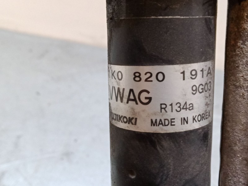 Recambio de condensador aire acondicionado para seat leon (1p1) 1.6 referencia OEM IAM 1K0820191A  