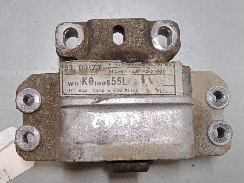 Recambio de soporte cambio para seat leon (1p1) 1.6 referencia OEM IAM 1K0199555L  