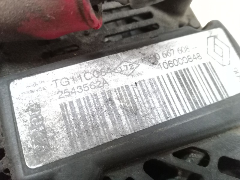 Recambio de alternador para nissan micra iii (k12) 1.5 dci referencia OEM IAM 8200667608 2543562A TG11C064