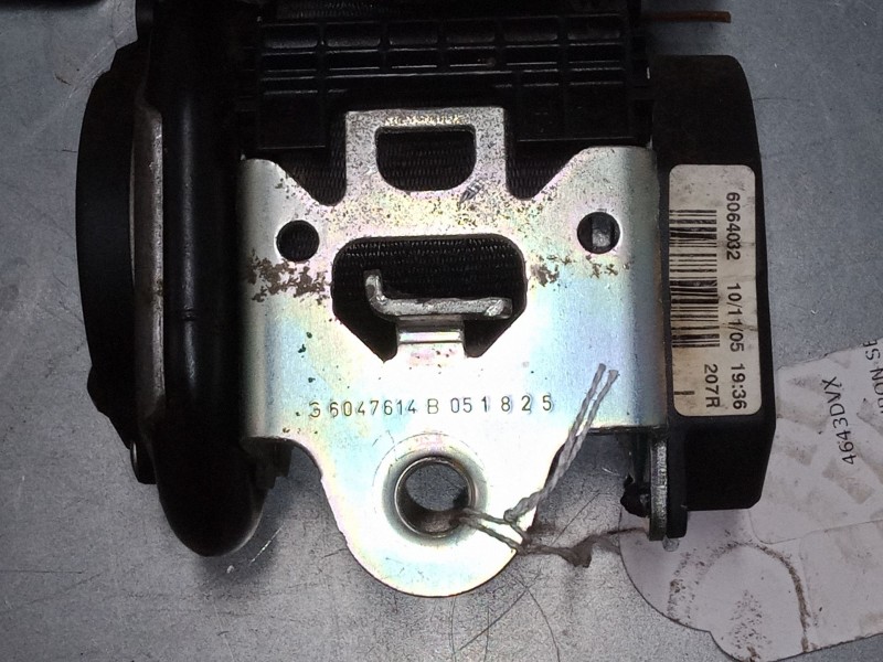 Recambio de cinturon seguridad delantero izquierdo para seat leon (1p1) 1.6 referencia OEM IAM   