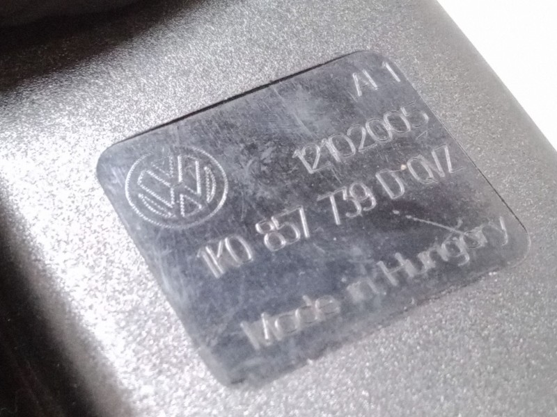Recambio de enganche cinturon trasero izquierdo para seat leon (1p1) 1.6 referencia OEM IAM   