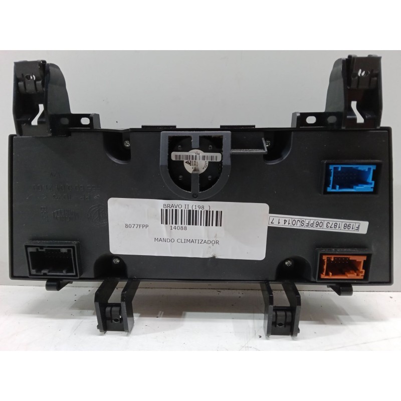 Recambio de mando climatizador para fiat bravo ii (198_) 1.9 d multijet (198axd1a) referencia OEM IAM F198187306PFSJ01417 6CLDIW