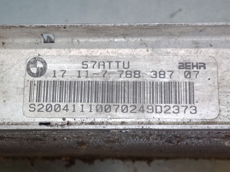 Recambio de radiador agua para bmw x5 (e53) 3.0 d referencia OEM IAM 17117788  