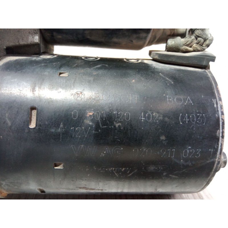 Recambio de motor arranque para volkswagen golf iv (1j1) 1.9 tdi referencia OEM IAM 0001120402(403) 020 911 023 T 