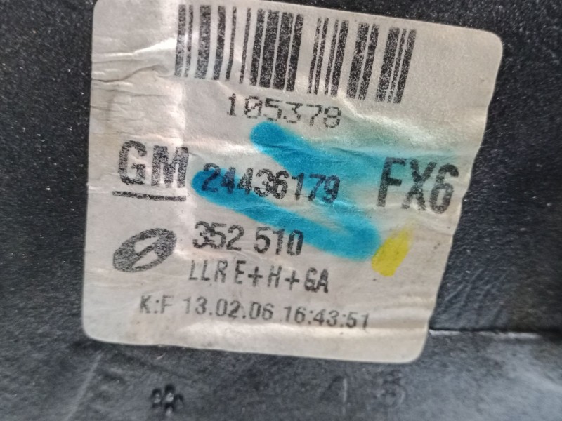 Recambio de retrovisor electrico derecho para opel vectra c gts (z02) 1.9 cdti (f68) referencia OEM IAM 352510  