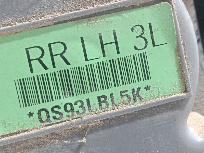 Recambio de cinturon seguridad trasero izquierdo para chevrolet aveo / kalos hatchback (t250, t255) 1.4 referencia OEM IAM   