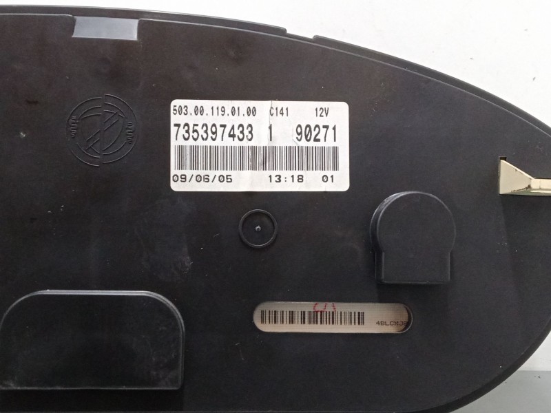 Recambio de cuadro instrumentos para lancia musa (350_) 1.4 (350.axa11, 350.axa1a) referencia OEM IAM 735397433  503001190100