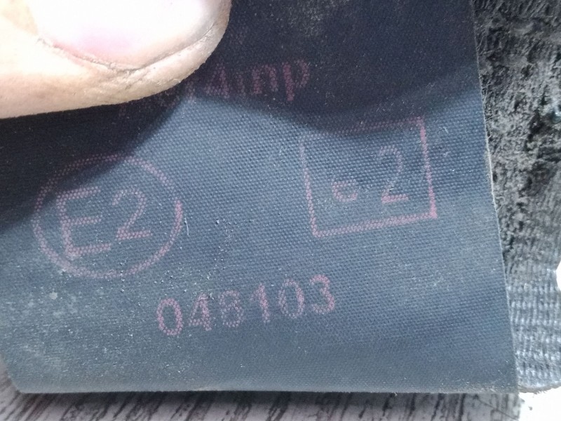 Recambio de cinturon seguridad delantero derecho para citroën jumpy ii furgoneta 2.0 hdi 120 referencia OEM IAM 048103  