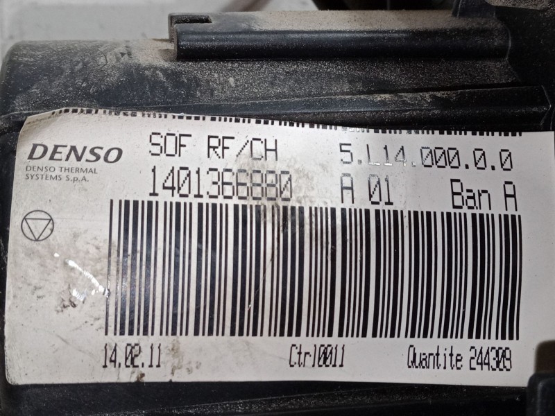 Recambio de motor calefaccion para citroën jumpy ii furgoneta 2.0 hdi 120 referencia OEM IAM 1401366880  