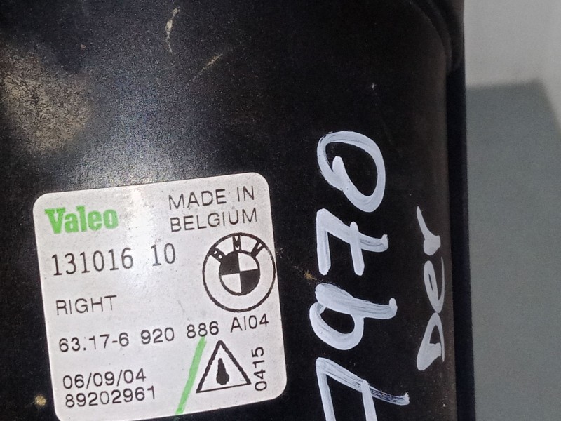 Recambio de faro antiniebla derecho para bmw x5 (e53) 3.0 d referencia OEM IAM 63176920886  13101610