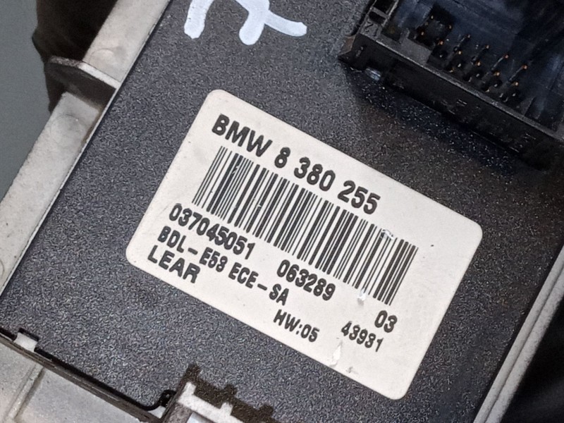 Recambio de conmutador de luces para bmw x5 (e53) 3.0 d referencia OEM IAM 8380255  037045051