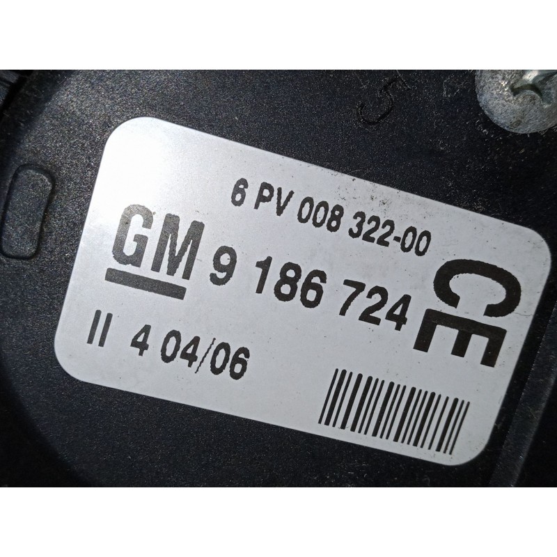 Recambio de pedal acelerador para opel vectra c gts (z02) 1.9 cdti (f68) referencia OEM IAM 9186724  