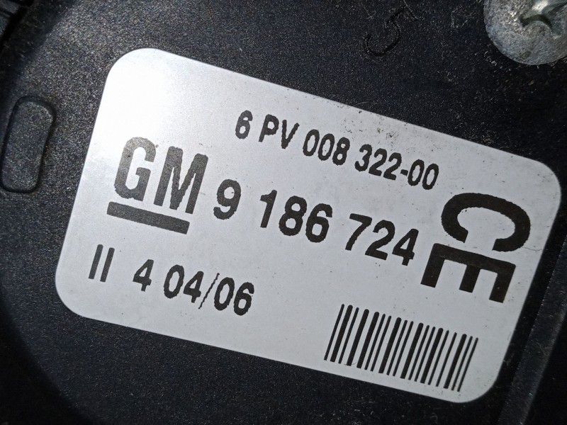 Recambio de pedal acelerador para opel vectra c gts (z02) 1.9 cdti (f68) referencia OEM IAM 9186724  