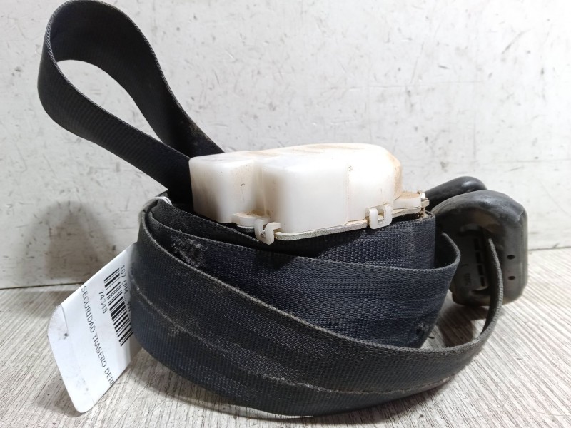 Recambio de cinturon seguridad trasero derecho para peugeot 107 (pm_, pn_) 1.0 referencia OEM IAM   