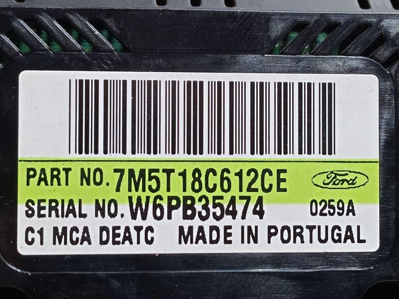 Recambio de mando climatizador para ford focus ii (da_, hcp, dp) 1.6 tdci referencia OEM IAM 7M5T18C612CE  