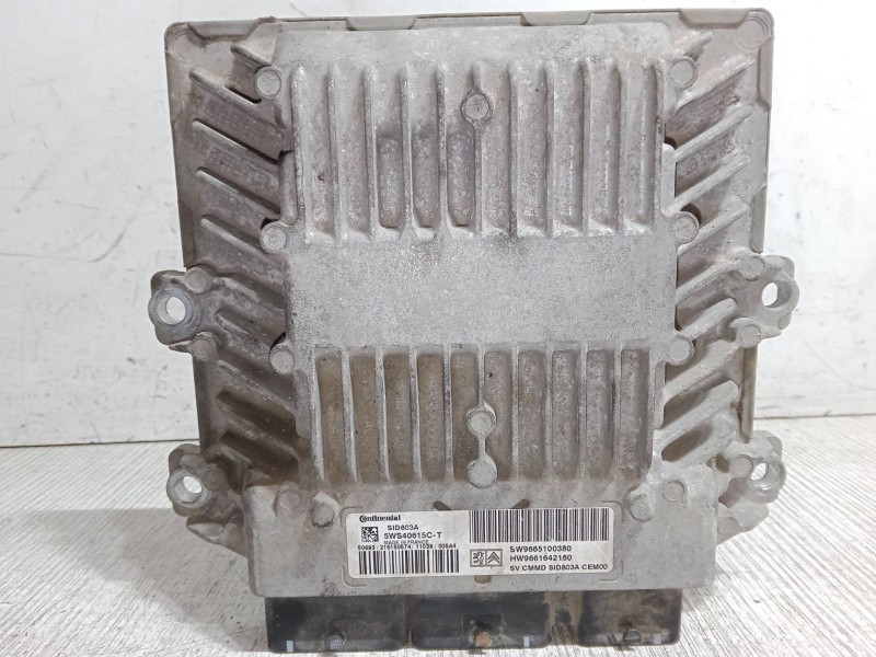 Recambio de centralita motor uce para citroën jumpy ii furgoneta 2.0 hdi 120 referencia OEM IAM 9665100380 5WS40615CT 9661642180