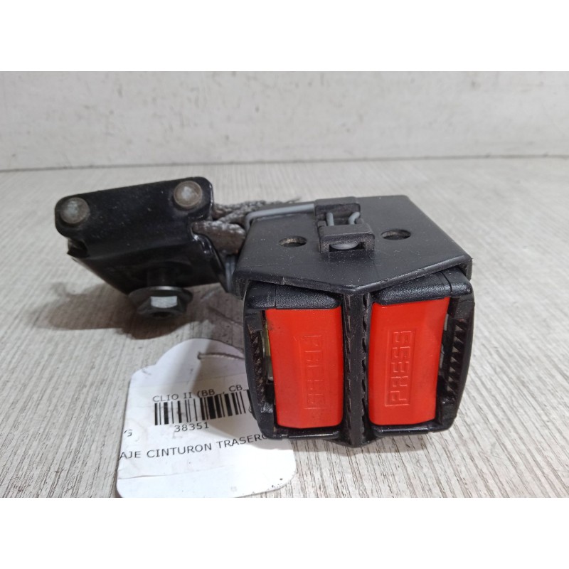 Recambio de anclaje cinturon trasero derecho para renault clio ii (bb_, cb_) 1.2 (bb0a, bb0f, bb10, bb1k, bb28, bb2d, bb2h, cb0a