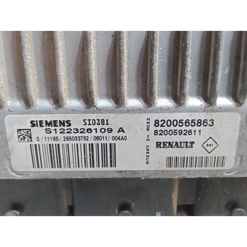 Recambio de centralita motor uce para renault megane ii (bm0/1_, cm0/1_) 1.5 dci (bm1e, cm1e) referencia OEM IAM 8200565863  