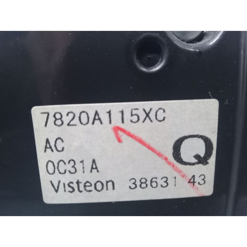 Recambio de mando climatizador para mitsubishi lancer viii (cy_a, cz_a) 1.5 referencia OEM IAM 7820A115XC  