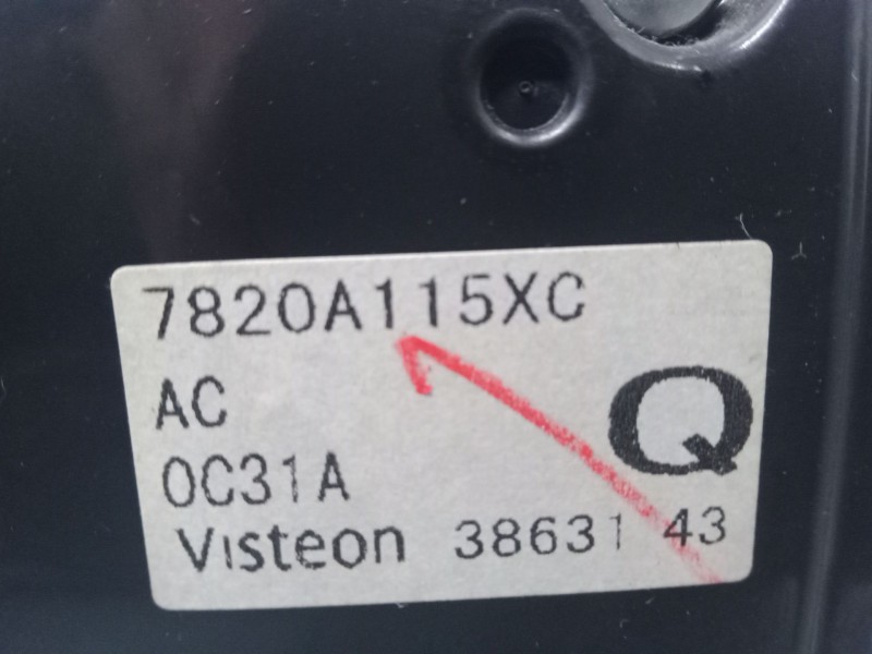 Recambio de mando climatizador para mitsubishi lancer viii (cy_a, cz_a) 1.5 referencia OEM IAM 7820A115XC  