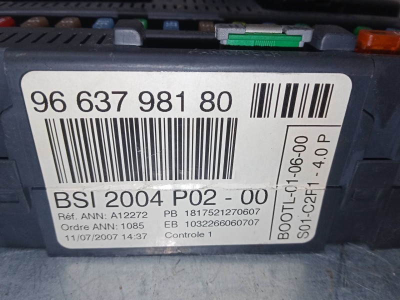 Recambio de bsi para peugeot 308 i (4a_, 4c_) 1.6 16v referencia OEM IAM 9663798180  BSI2004P0200