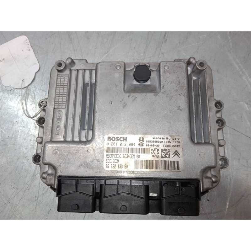 Recambio de centralita motor uce para peugeot 407 (6d_) 1.6 hdi 110 (6d9hzc, 6d9hyc) referencia OEM IAM 9662213380 EDC16C34 0281