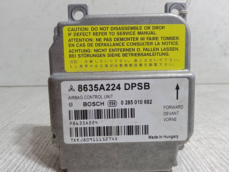 Recambio de centralita airbag para mitsubishi colt vi (z3_a, z2_a) 1.3 (z21a) referencia OEM IAM 8635A224  0285010692