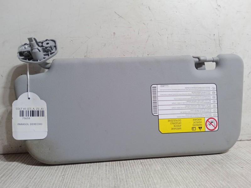 Recambio de parasol derecho para mitsubishi colt vi (z3_a, z2_a) 1.3 (z21a) referencia OEM IAM   