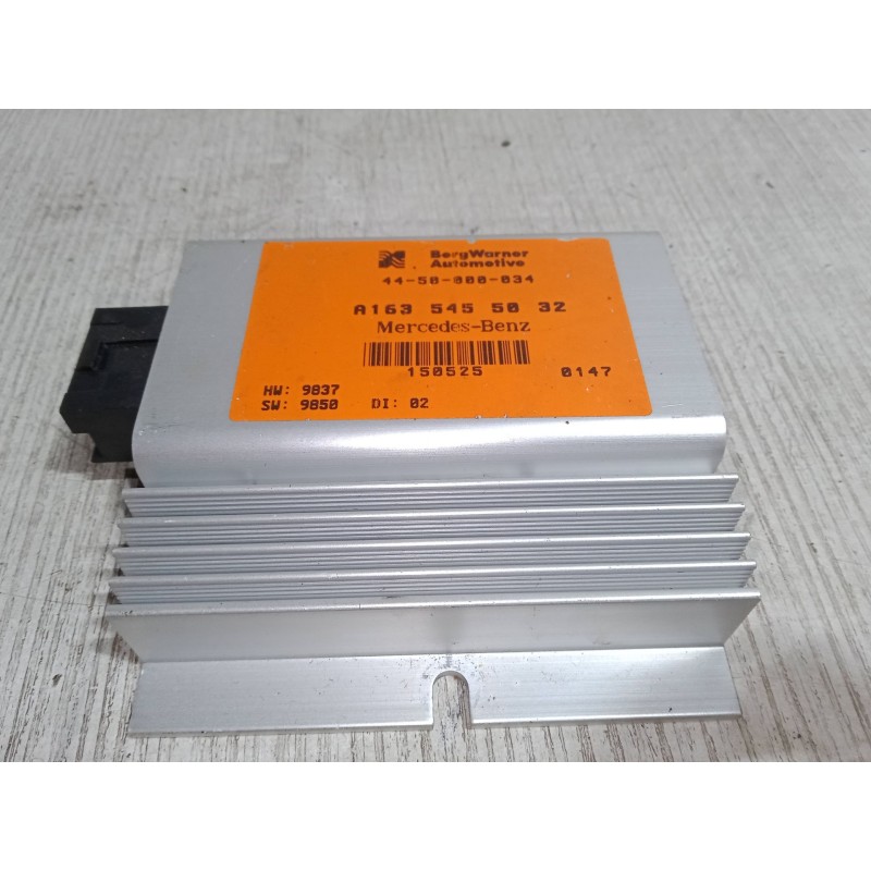 Recambio de centralita cambio automatico para mercedes-benz clase m (w163) ml 430 (163.172) referencia OEM IAM A1635455032  