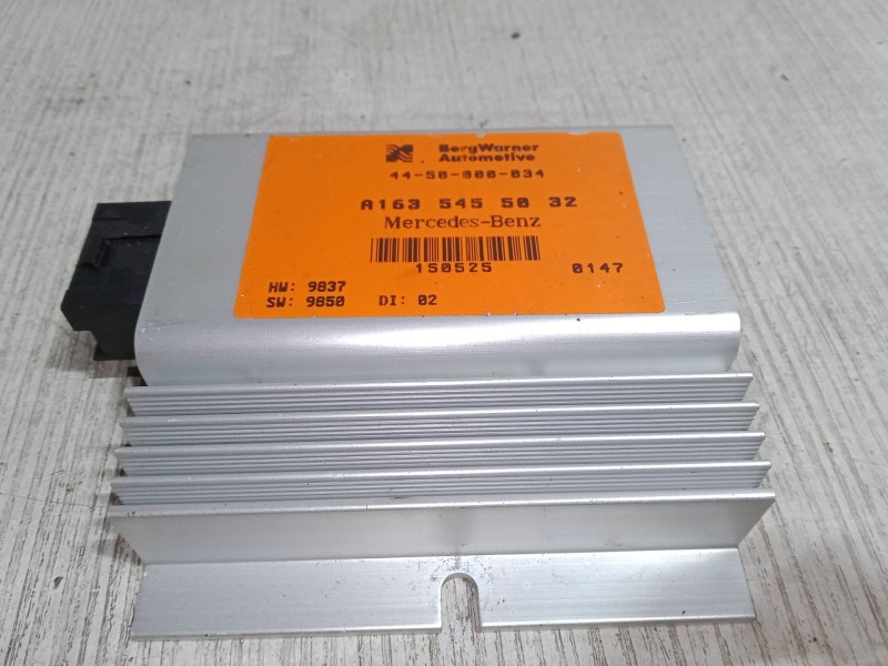 Recambio de centralita cambio automatico para mercedes-benz clase m (w163) ml 430 (163.172) referencia OEM IAM A1635455032  