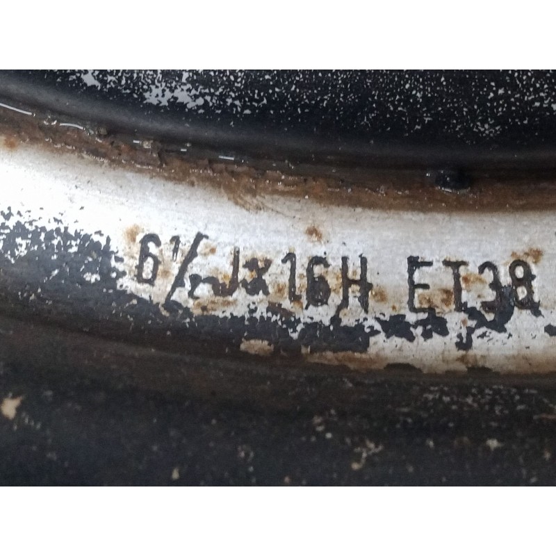 Recambio de llanta chapa 16´´ para opel frontera a sport (u92) 2.0 i (52sud2, 55sud2) referencia OEM IAM 6.5 JX16H ET38  