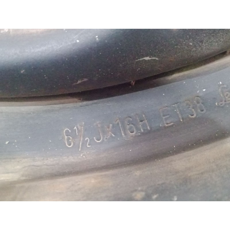Recambio de llanta chapa 16´´ para opel frontera a sport (u92) 2.0 i (52sud2, 55sud2) referencia OEM IAM 6.5 JX16H ET38  