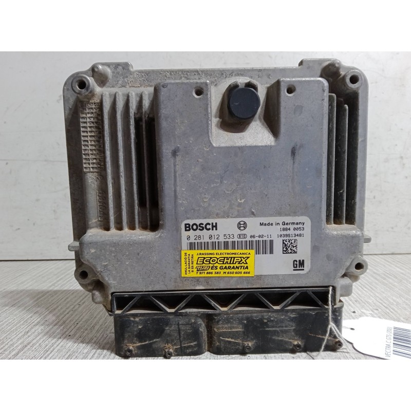 Recambio de centralita motor uce para opel vectra c gts (z02) 1.9 cdti (f68) referencia OEM IAM 55197152  281012533