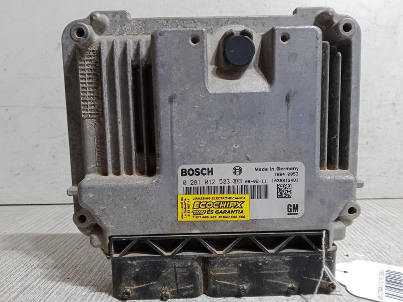 Recambio de centralita motor uce para opel vectra c gts (z02) 1.9 cdti (f68) referencia OEM IAM 55197152  281012533