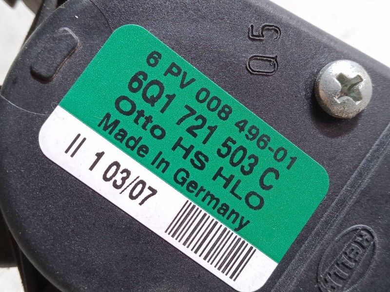 Recambio de pedal acelerador para seat ibiza iii (6l1) 1.4 16v referencia OEM IAM 6Q1721503C  