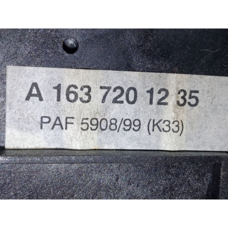 Recambio de cerradura puerta delantera derecha para mercedes-benz clase m (w163) ml 430 (163.172) referencia OEM IAM A1637201235