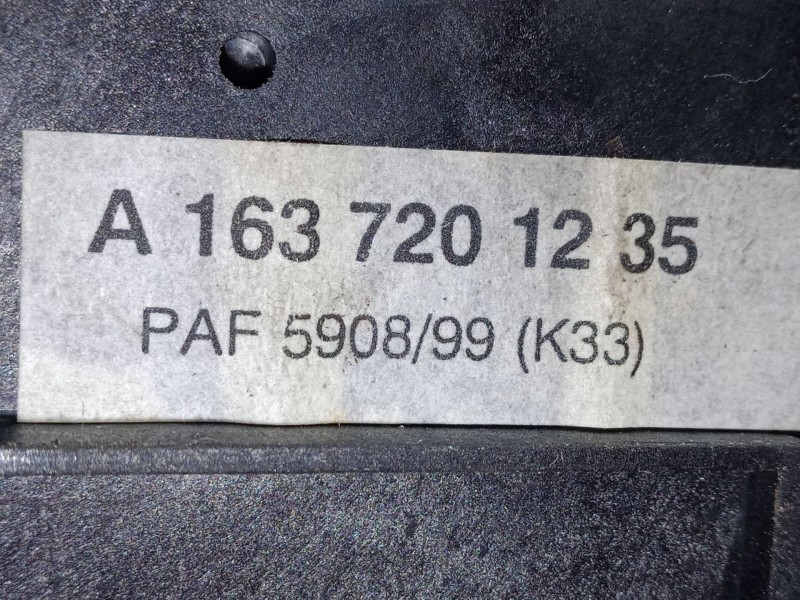Recambio de cerradura puerta delantera derecha para mercedes-benz clase m (w163) ml 430 (163.172) referencia OEM IAM A1637201235