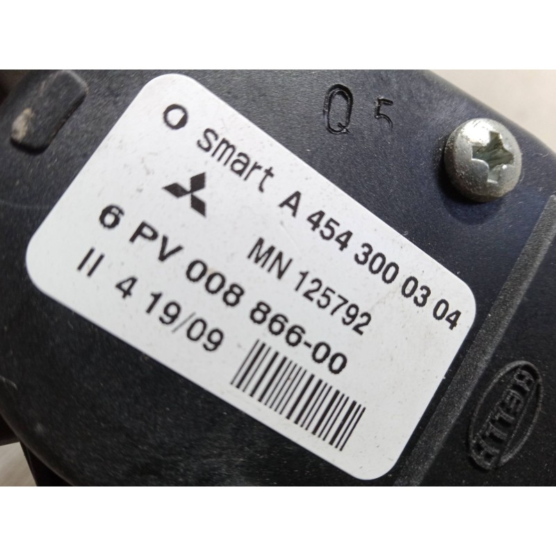 Recambio de pedal acelerador para mitsubishi colt vi (z3_a, z2_a) 1.3 (z21a) referencia OEM IAM A4543000304  6PV00886600