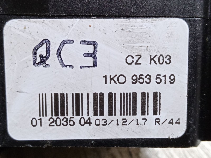 Recambio de mando limpiaparabrisas para audi a3 (8p1) 2.0 tdi 16v referencia OEM IAM 1KO953519  