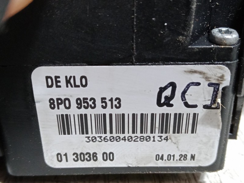 Recambio de mando de intermitencia para audi a3 (8p1) 2.0 tdi 16v referencia OEM IAM 8PO953513  