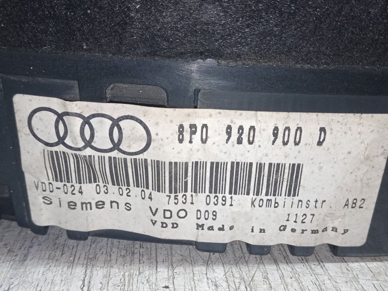 Recambio de cuadro instrumentos para audi a3 (8p1) 2.0 tdi 16v referencia OEM IAM 8P0920900D  110080222
