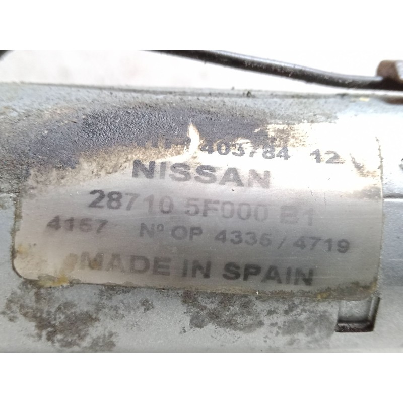 Recambio de motor limpia trasero para nissan micra ii (k11) 1.0 i 16v referencia OEM IAM 287105F000  