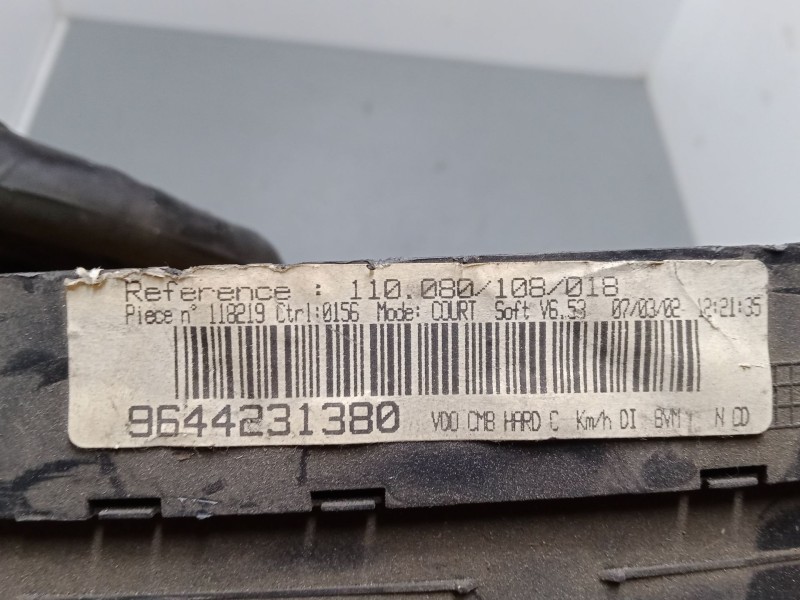 Recambio de cuadro instrumentos para peugeot 406 coupé (8c) 2.2 hdi referencia OEM IAM   