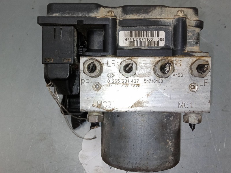 Recambio de abs para fiat stilo van (192_) 1.9 jtd (192dxe1a) referencia OEM IAM 51718108 0265800369 0265231437